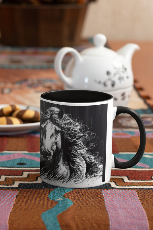 Horse - Ceramic Coffee Mug 11 ounce(330ml)