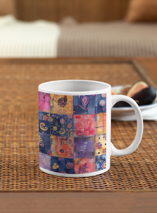 Cross Stich  - Ceramic Coffee Mug 11 ounce(330ml)
