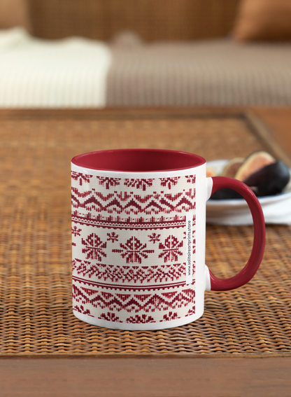 Knit - Ceramic Coffee Mug 11 ounce(330ml)