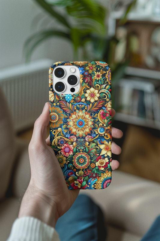Floral Abstract - iPhone Case and Cover
