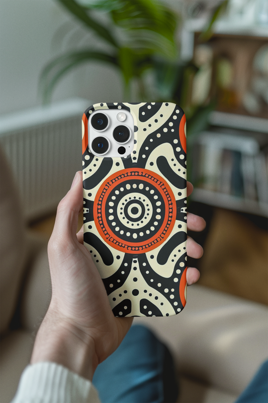 Aboriginal Mandala - iPhone Case and Cover