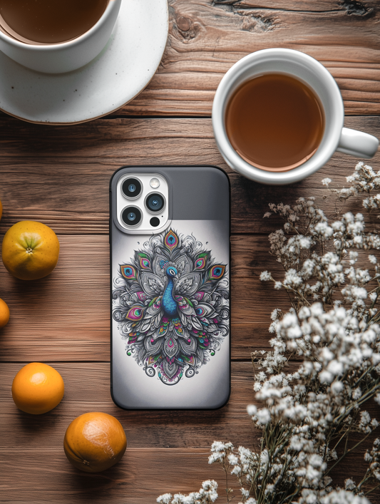 Ethnic Peacock - iPhone Case and Cover