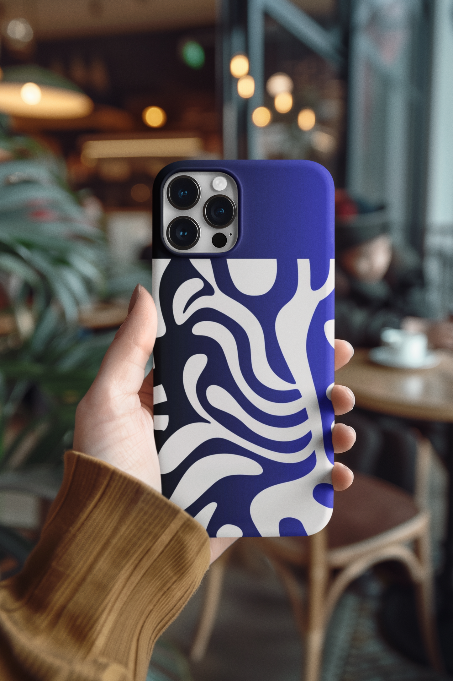 Wavy Retro - iPhone Case and Cover