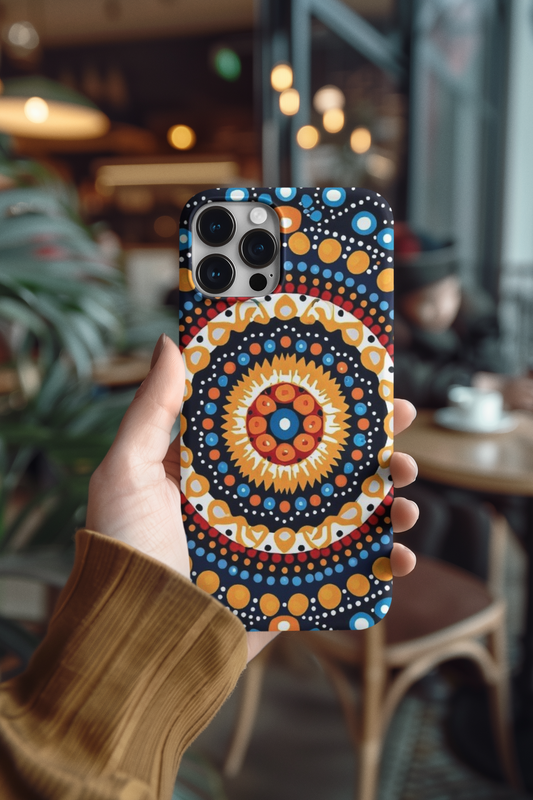 Dotted Mandala - iPhone Case and Cover