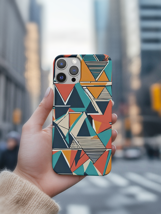 Abstract Geometric - iPhone Case and Cover