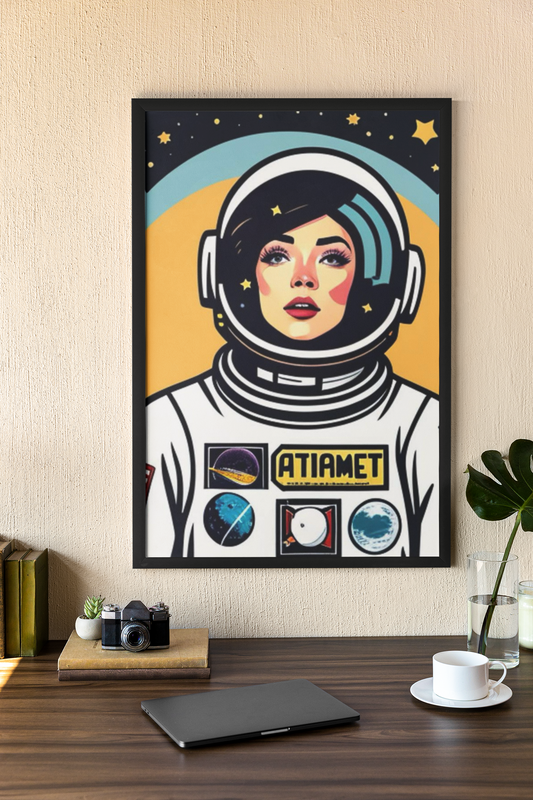 Astronaut - Wall Art Hanging For Home Decor (18 x 24 inches)