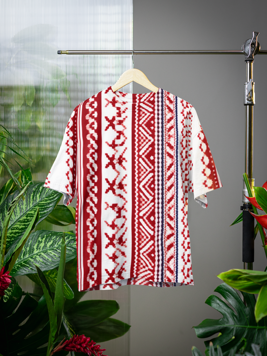 Knit - All Over Print Oversized Tshirt For Men And Women Designer Unisex Tshirt