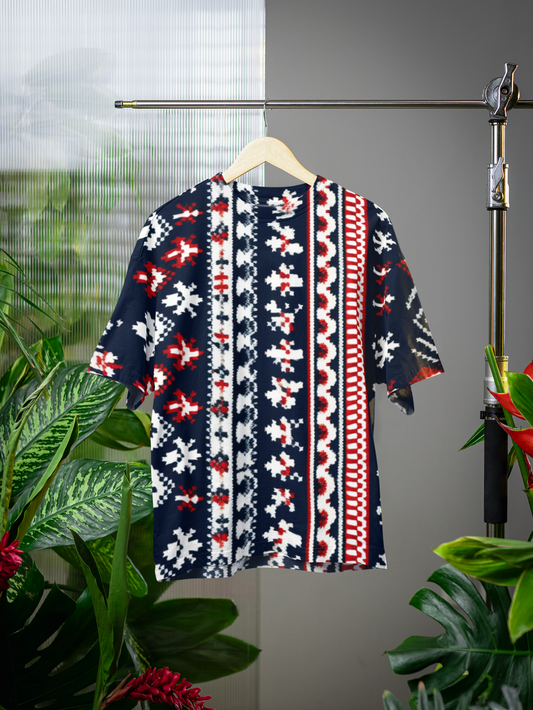 Knit - All Over Print Oversized Tshirt For Men And Women Designer Unisex Tshirt