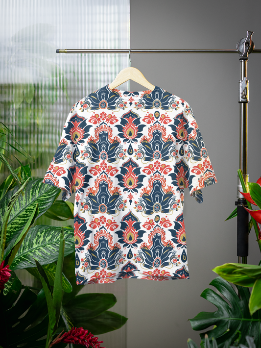 Ethnic - All Over Print Oversized Tshirt For Men And Women Designer Unisex Tshirt