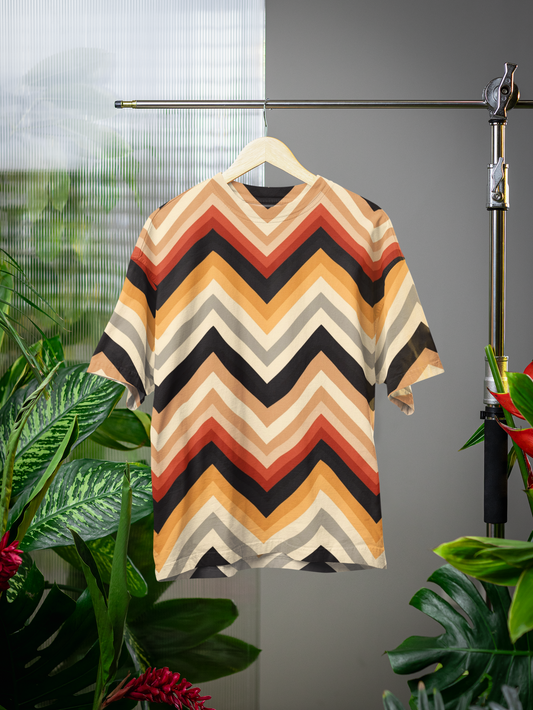 Geometric - All Over Print Oversized Tshirt For Men And Women Designer Unisex Tshirt