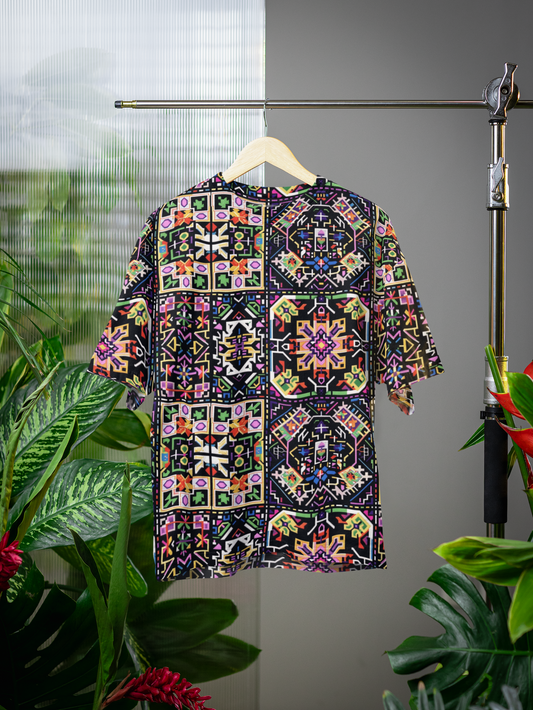 Geometric - All Over Print Oversized Tshirt For Men And Women Designer Unisex Tshirt