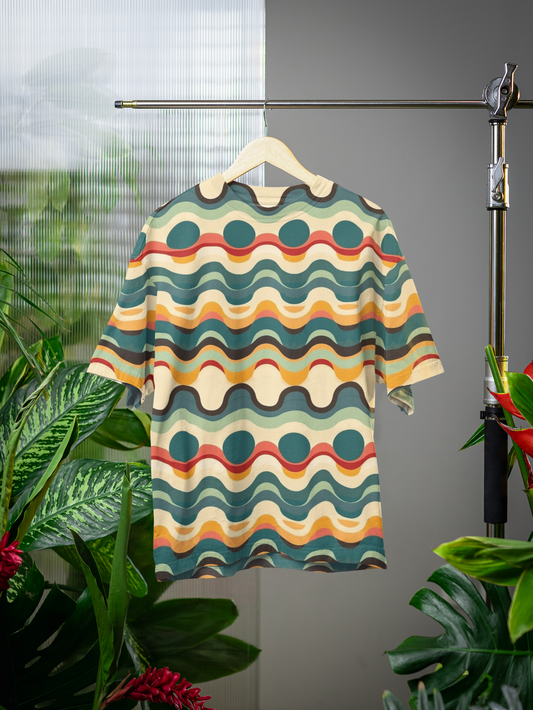 Retro - All Over Print Oversized Tshirt For Men And Women Designer Unisex Tshirt