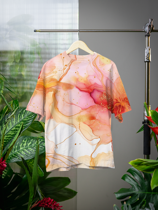 Abstract - All Over Print Oversized Tshirt For Men And Women Designer Unisex Tshirt
