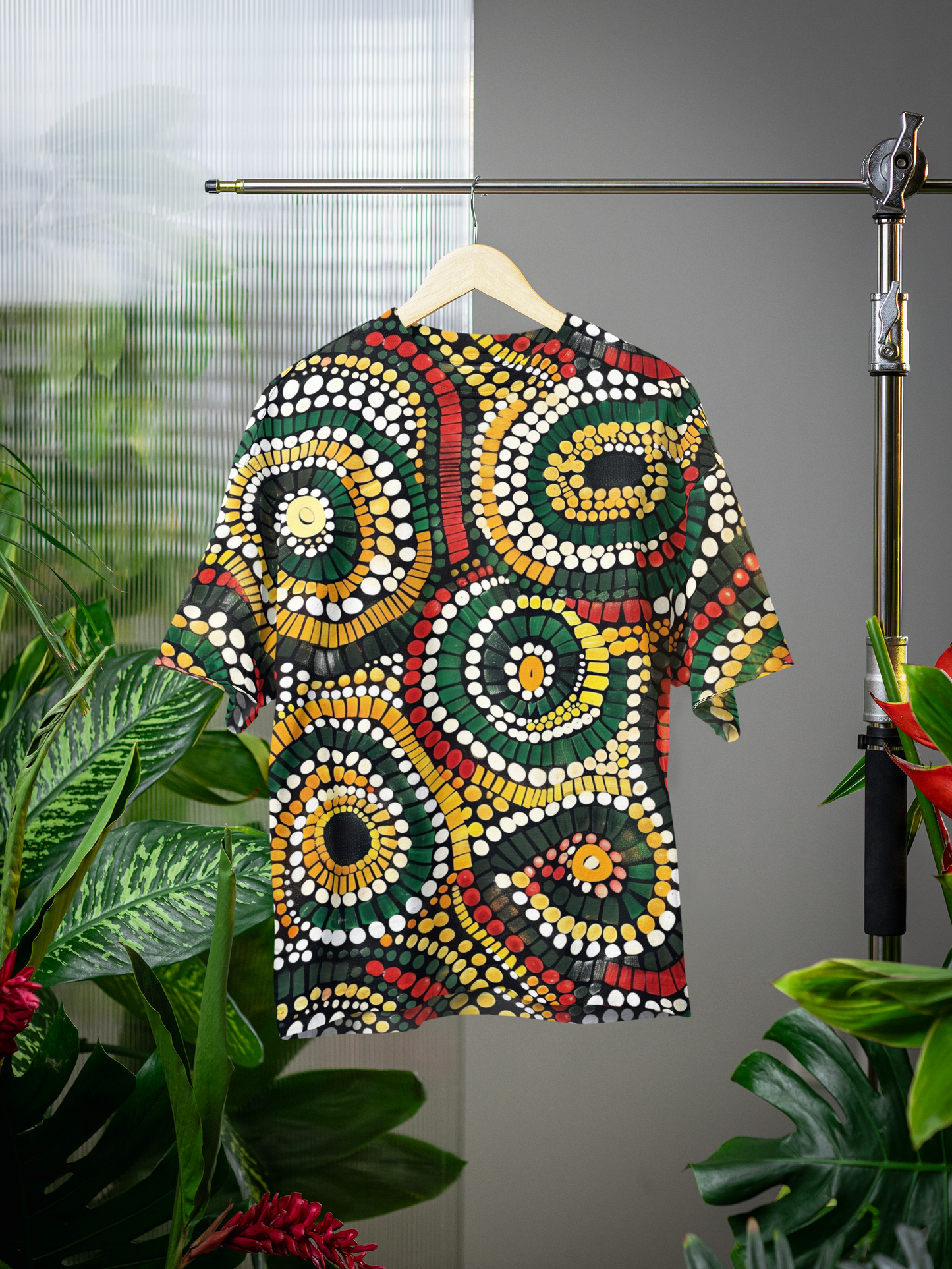 Aboriginal - All Over Print Oversized Tshirt For Men And Women Designer Unisex Tshirt