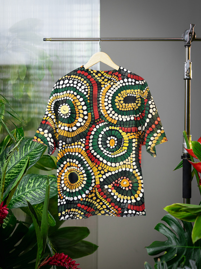 Aboriginal - All Over Print Oversized Tshirt For Men And Women Designer Unisex Tshirt