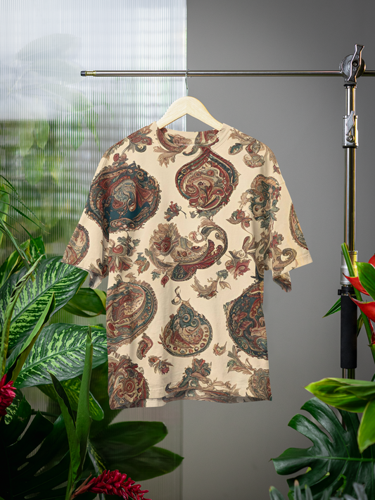 Ethnic - All Over Print Oversized Tshirt For Men And Women Designer Unisex Tshirt