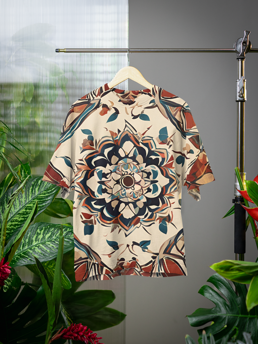 Ethnic - All Over Print Oversized Tshirt For Men And Women Designer Unisex Tshirt