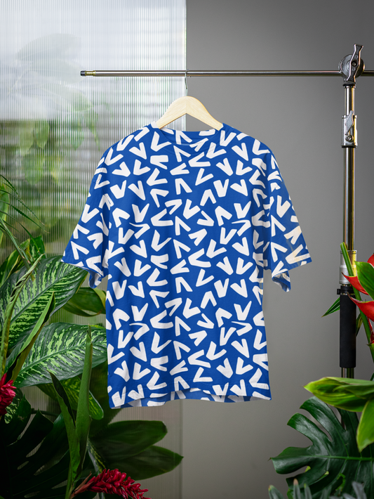 Geometric - All Over Print Oversized Tshirt For Men And Women Designer Unisex Tshirt