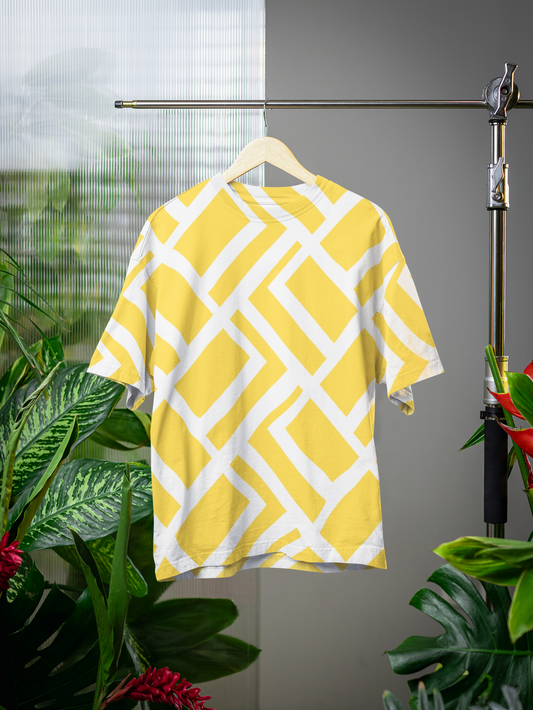 Geometric - All Over Print Oversized Tshirt For Men And Women Designer Unisex Tshirt