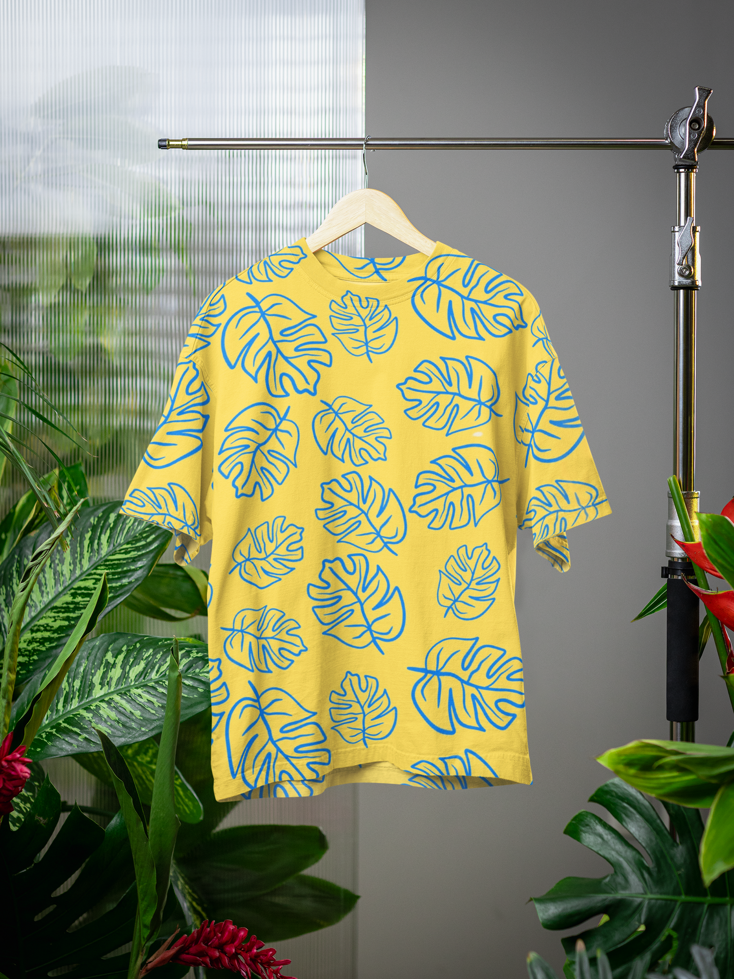 Leaf - All Over Print Oversized Tshirt For Men And Women Designer Unisex Tshirt
