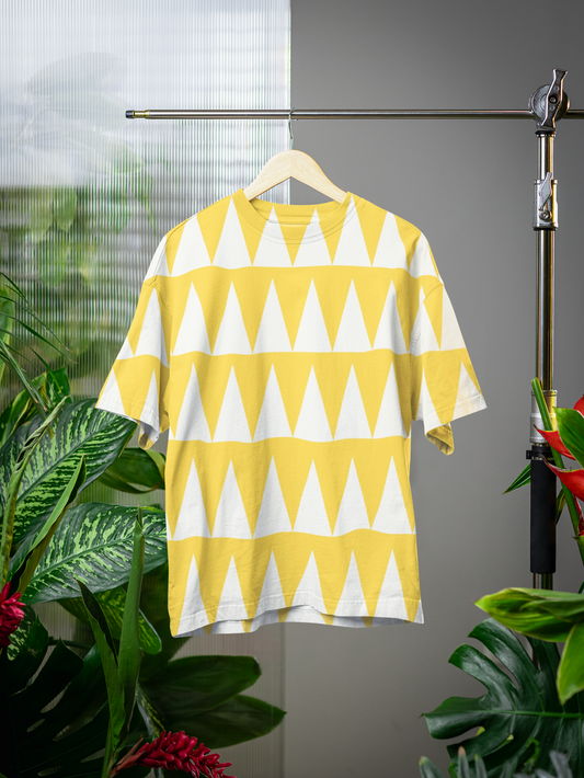 Geometric - All Over Print Oversized Tshirt For Men And Women Designer Unisex Tshirt