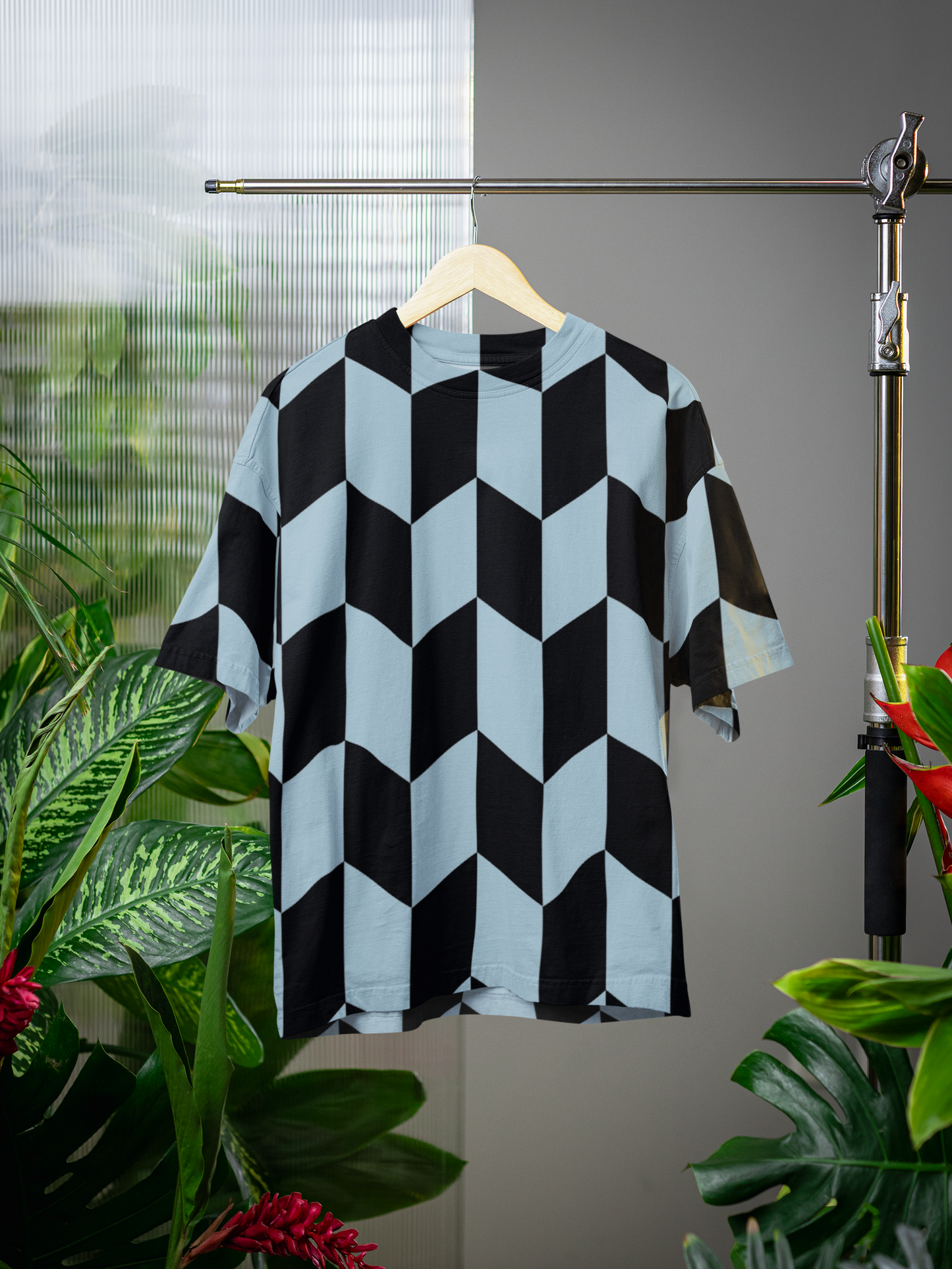 Geometric - All Over Print Oversized Tshirt For Men And Women Designer Unisex Tshirt