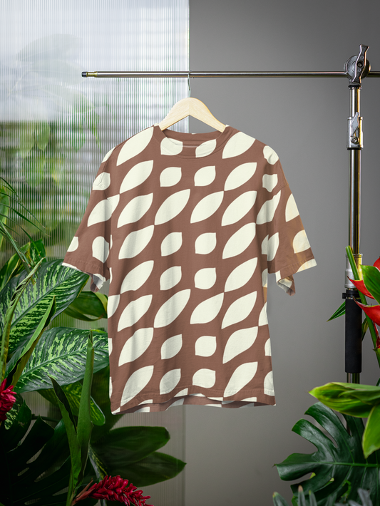 Geometric - All Over Print Oversized Tshirt For Men And Women Designer Unisex Tshirt