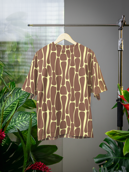 Geometric - All Over Print Oversized Tshirt For Men And Women Designer Unisex Tshirt