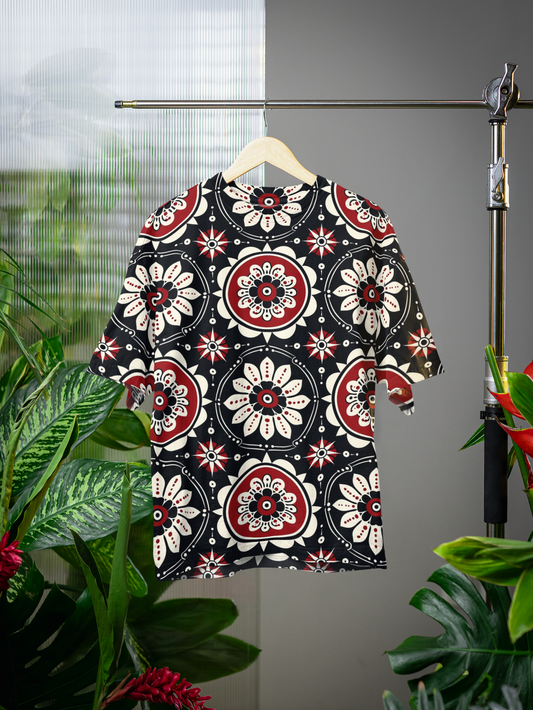 Mandala - All Over Print Oversized Tshirt For Men And Women Designer Unisex Tshirt
