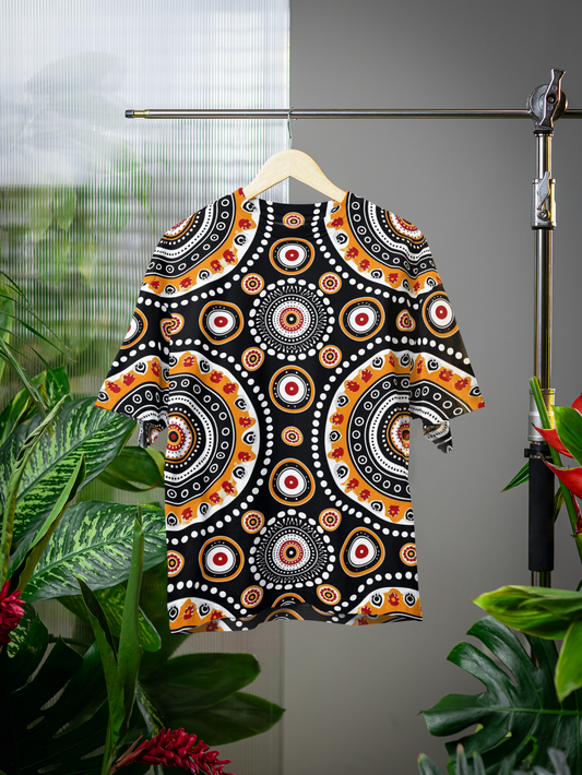 Mandala - All Over Print Oversized Tshirt For Men And Women Designer Unisex Tshirt