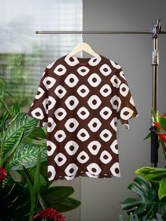 Geometric - All Over Print Oversized Tshirt For Men And Women Designer Unisex Tshirt