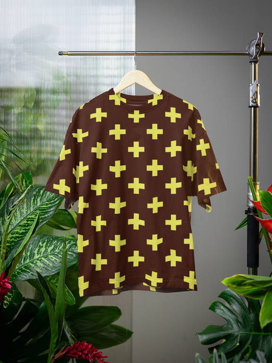 Geometric - All Over Print Oversized Tshirt For Men And Women Designer Unisex Tshirt