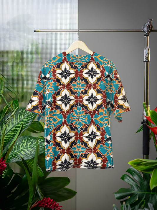 Geometric - All Over Print Oversized Tshirt For Men And Women Designer Unisex Tshirt