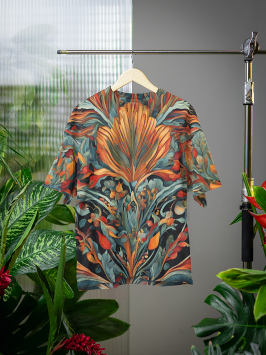 Ethnic - All Over Print Oversized Tshirt For Men And Women Designer Unisex Tshirt