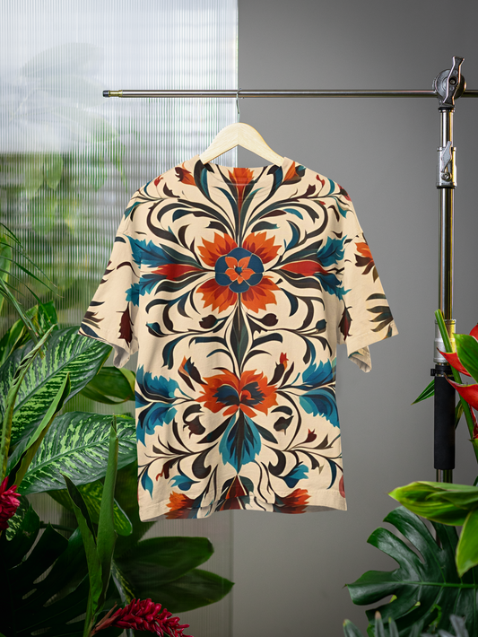 Geometric - All Over Print Oversized Tshirt For Men And Women Designer Unisex Tshirt