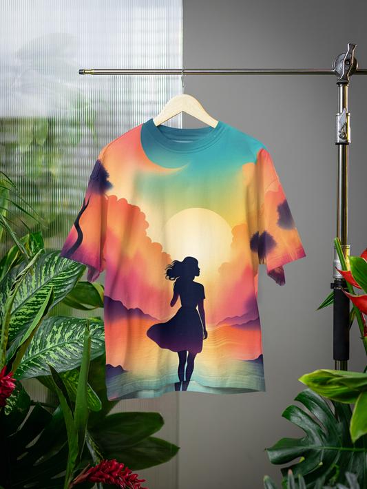 Serenity - All Over Print Oversized Tshirt For Men And Women Designer Unisex Tshirt
