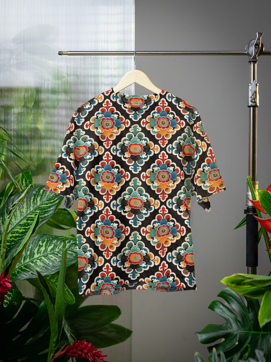 Geometric - All Over Print Oversized Tshirt For Men And Women Designer Unisex Tshirt