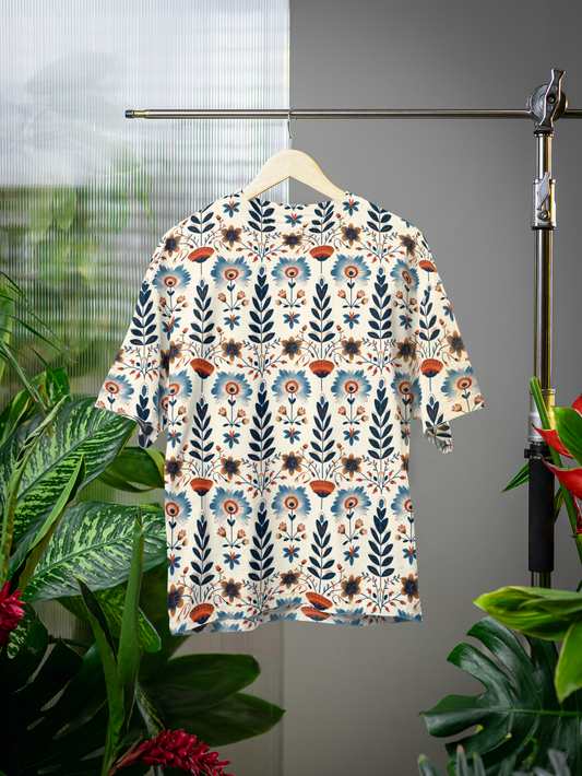 Ethnic - All Over Print Oversized Tshirt For Men And Women Designer Unisex Tshirt