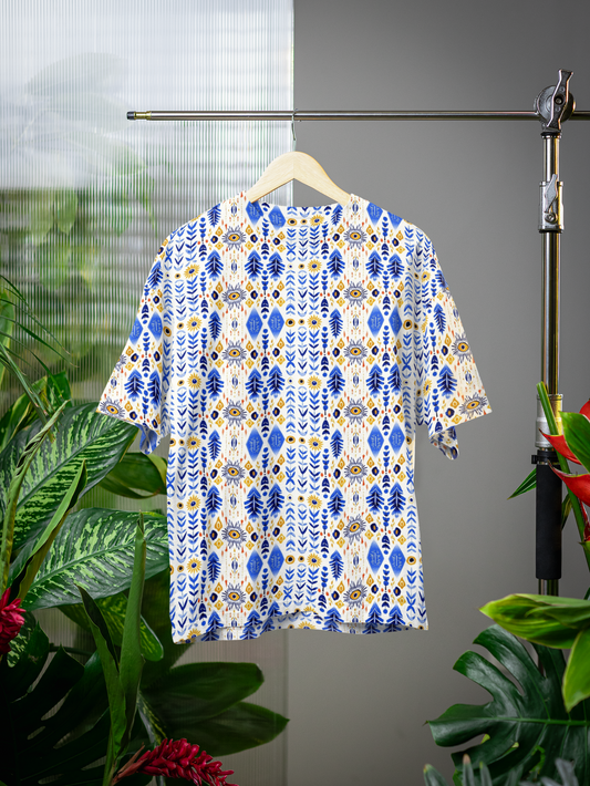 Ethnic - All Over Print Oversized Tshirt For Men And Women Designer Unisex Tshirt