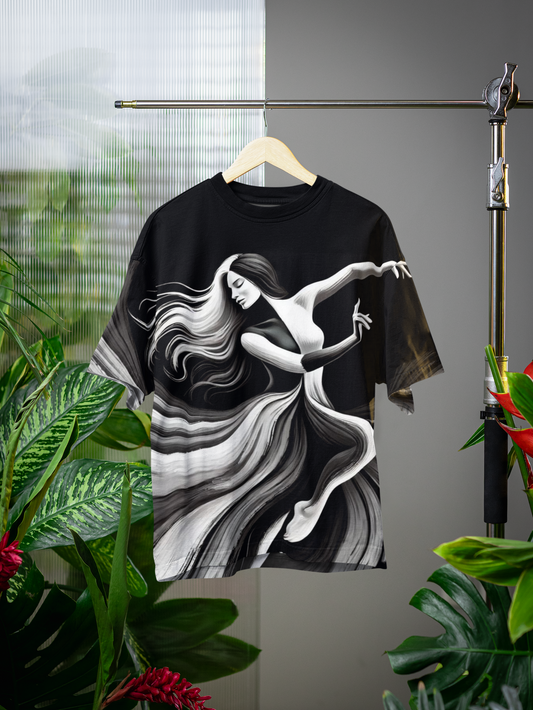 Elysian Hue - All Over Print Oversized Tshirt For Men And Women Designer Unisex Tshirt