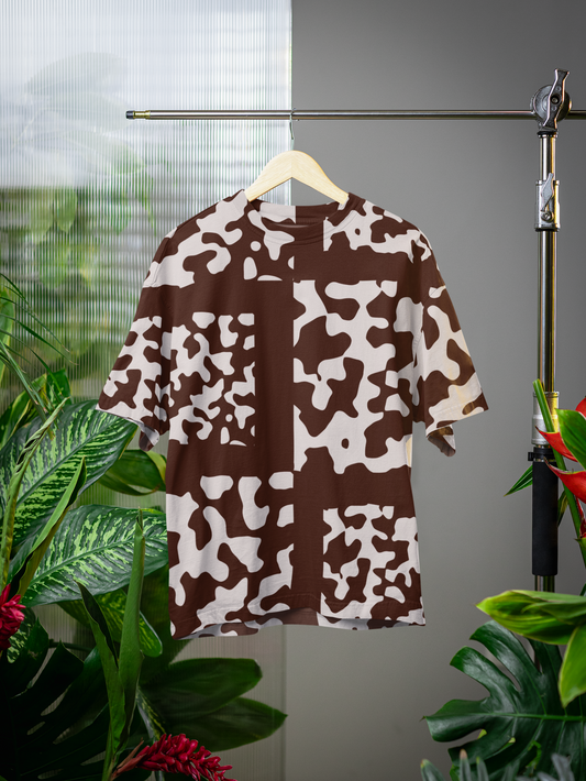 Geometric - All Over Print Oversized Tshirt For Men And Women Designer Unisex Tshirt