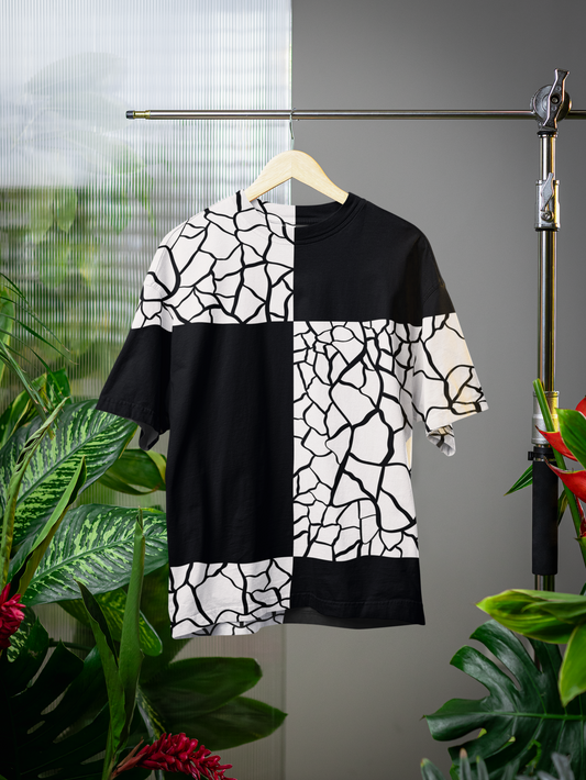 Geometric - All Over Print Oversized Tshirt For Men And Women Designer Unisex Tshirt