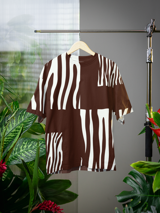 Geometric - All Over Print Oversized Tshirt For Men And Women Designer Unisex Tshirt