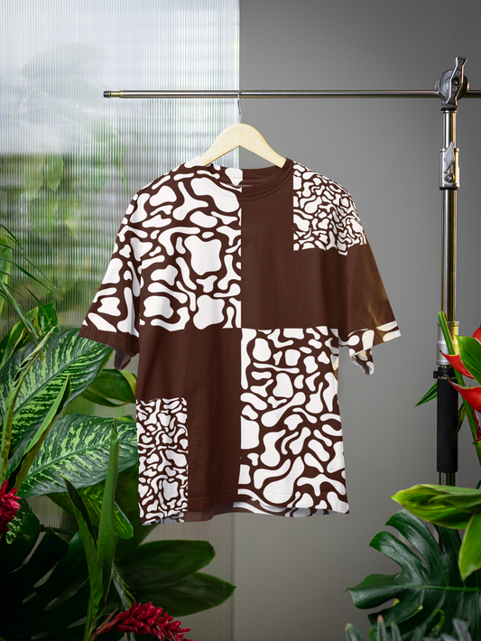Geometric - All Over Print Oversized Tshirt For Men And Women Designer Unisex Tshirt
