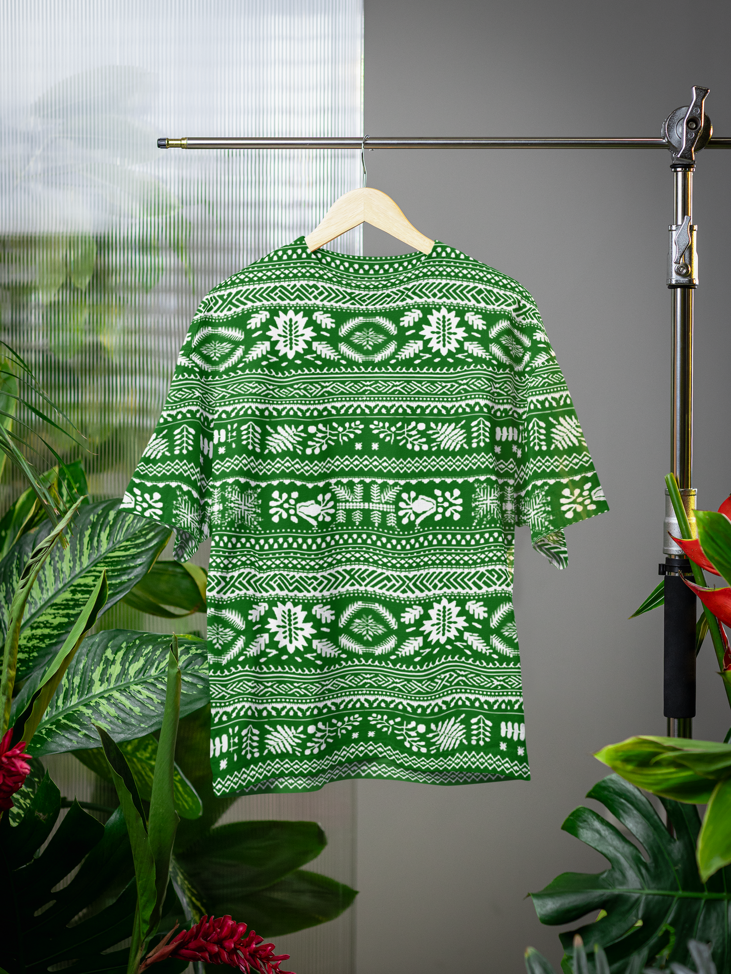 Knit- All Over Print Oversized Tshirt For Men And Women Designer Unisex Tshirt