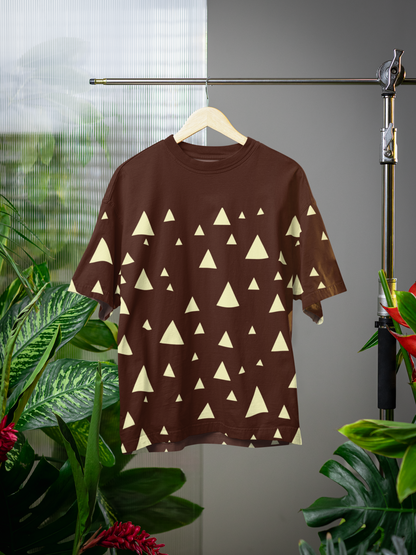 Geometric- All Over Print Oversized Tshirt For Men And Women Designer Unisex Tshirt