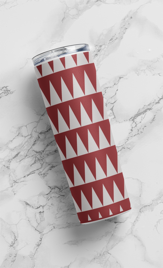 Geometric - Stainless Steel Tumbler Water Bottle 20 OZ(590ml) Coffee Tumbler