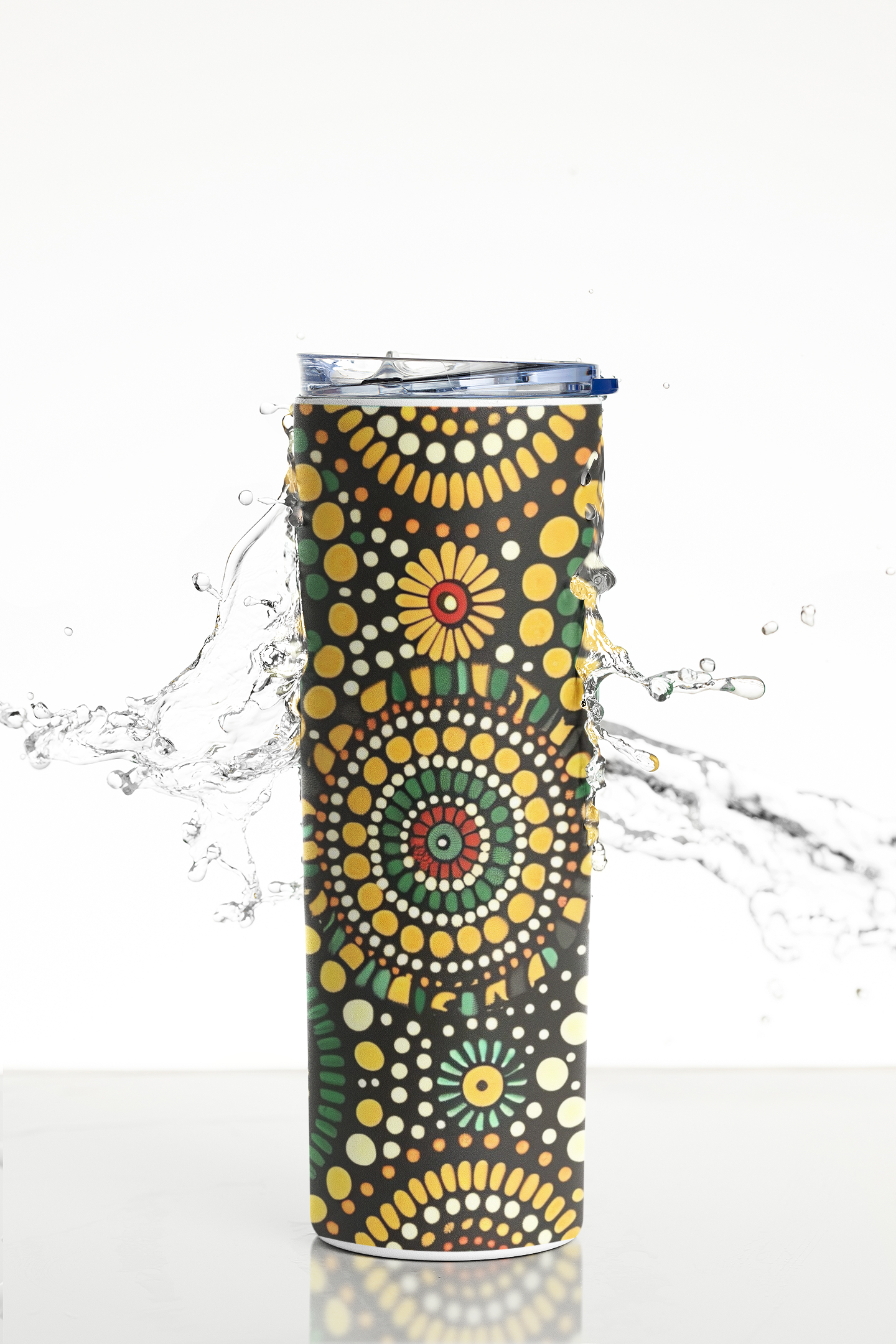 Aboriginal - Stainless Steel Tumbler Water Bottle 20 OZ(590ml) Coffee Tumbler