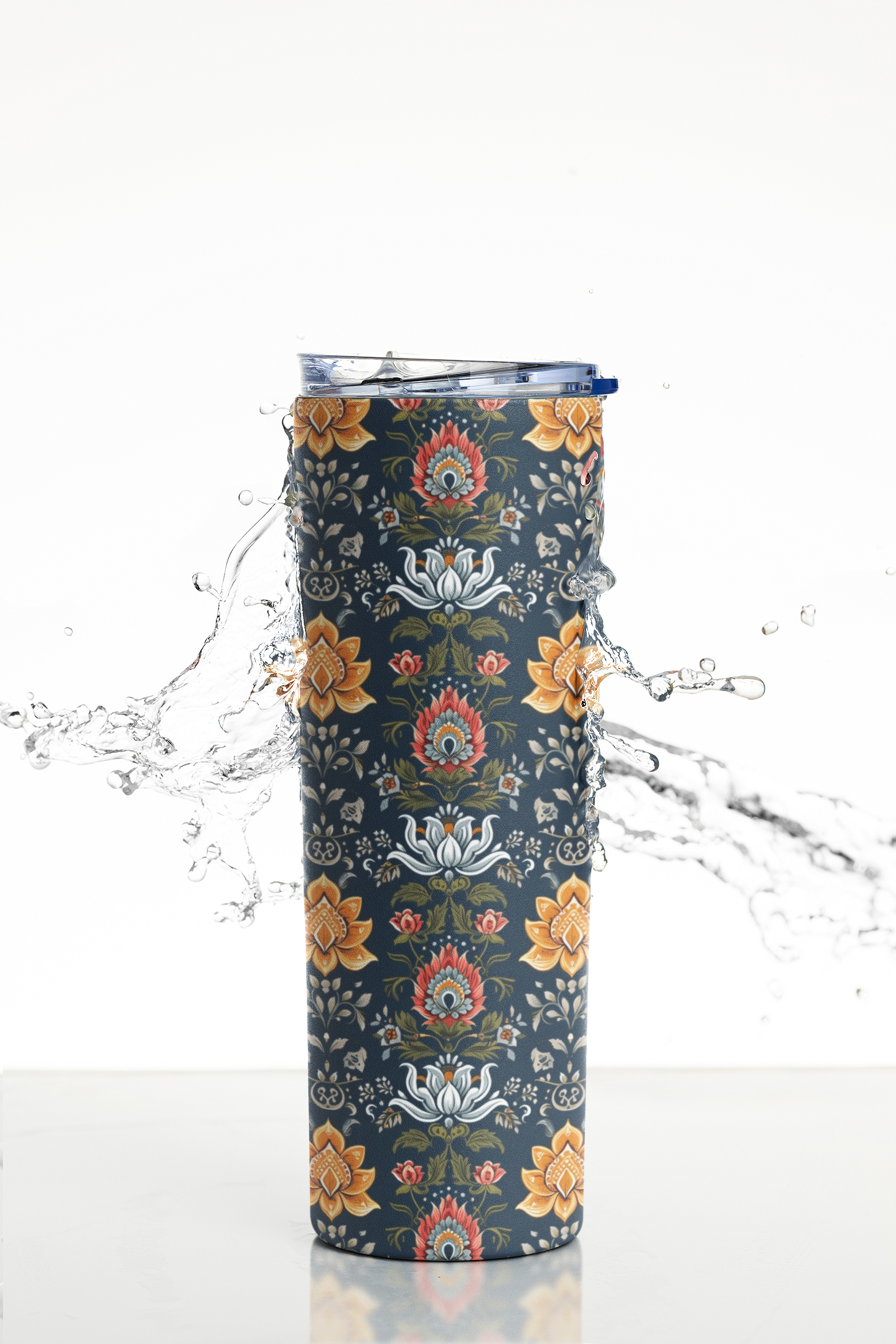 Ethnic - Stainless Steel Tumbler Water Bottle 20 OZ(590ml) Coffee Tumbler