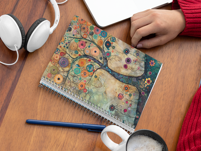 Quirky - Spiral Notepad A5 Unruled Notebook 120 Pages